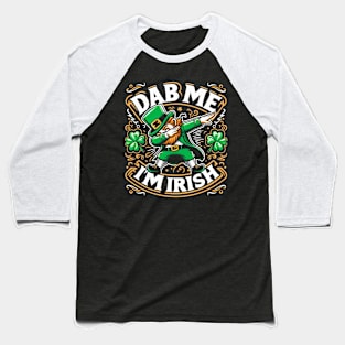 Dabbing Leprechaun Special Sabbing St Patrick’s Day Baseball T-Shirt